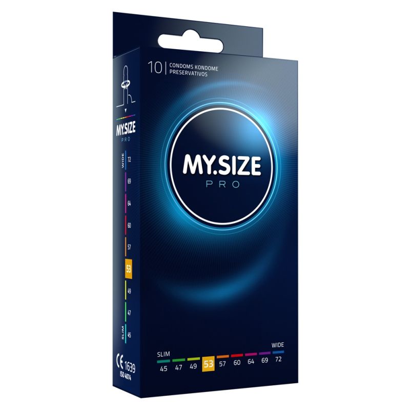 Kondome „MY.SIZE pro 53 mm“ allergenarm Kondome „MY.SIZE pro 53 mm“ allergenarm