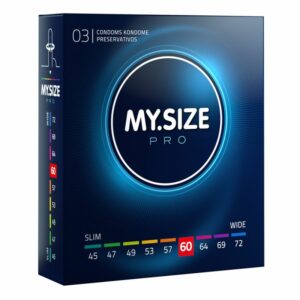 Kondome „MY.SIZE pro 60 mm“ allergenarm