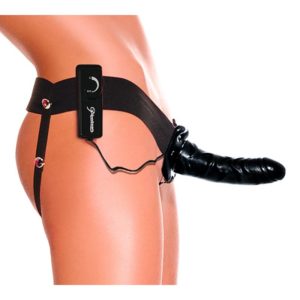 Umschnall-Vibrator „Vibrating Hollow Strap-On“