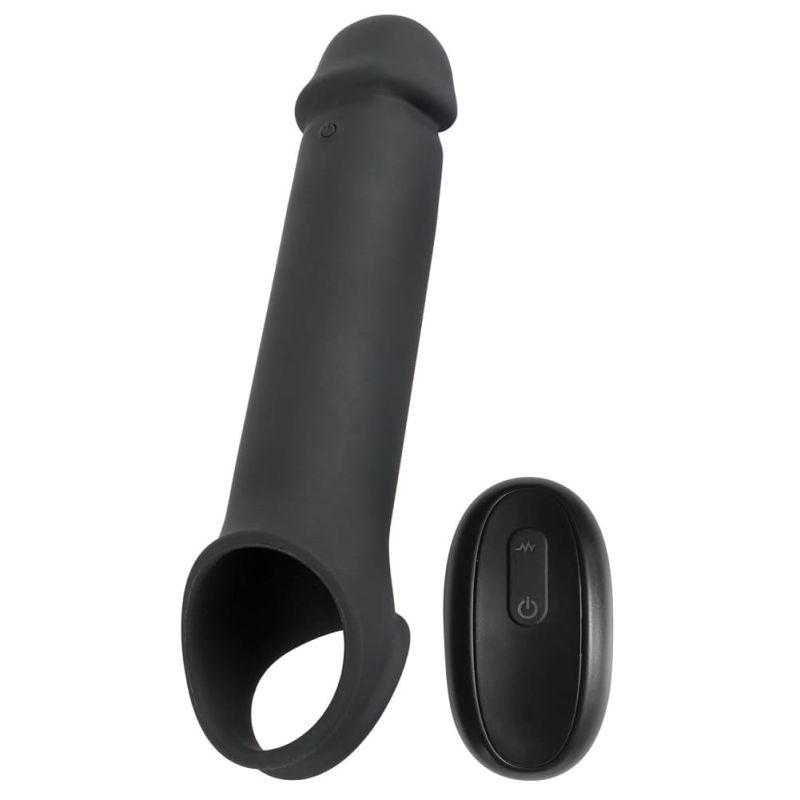 Penishülle „RC Penis Extension“ mit 10 Vibrationsmodi per kabelloser Fernbedienung Penishülle „RC Penis Extension“ mit 10 Vibrationsmodi per kabelloser Fernbedienung