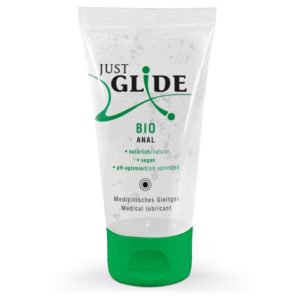 Gleitgel »Just Glide Bio Anal« auf Wasserbasis