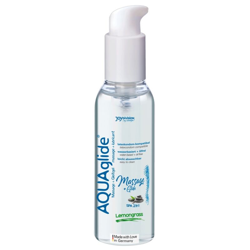 Massage- und Gleitgel „AQUAglide Massage+Glide 2 in 1“ Massage- und Gleitgel „AQUAglide Massage+Glide 2 in 1“