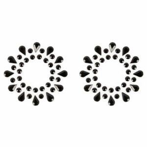 Nippelsticker mit schillernden Schmucksteinchen