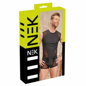 Shirt im trendigen Mattlook mit Netz-Einsätzen